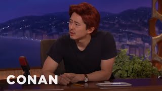 Steven Yeun Already Has A New Post Walking Dead Job  CONAN on TBS