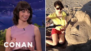 Kate Micuccis Romantic Beach Date With Conan  CONAN on TBS