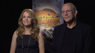 Lea Thompson  Christopher Lloyd on Back to the Future Eric Stoltz and Robert Zemeckis