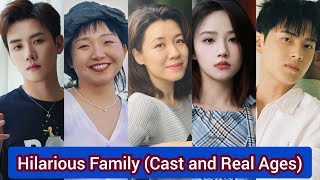 Hilarious Family2023  Cast and Real Ages  Liu Lin Jackie Li Ren Hao Wu Jia Yi 