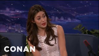 Emmy Rossum Sings Opera For A Hot Dog  CONAN on TBS
