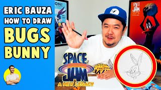 Space Jam 2s Eric Bauza How to Draw Bugs Bunny