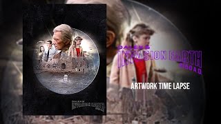 Doctor Who  Daleks Invasion Earth 2150 AD  Artwork Time Lapse
