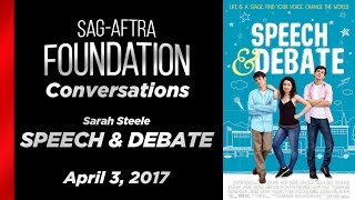Conversations with Sarah Steele of SPEECH  DEBATE