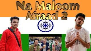 INDIAN REACTION  Na Maloom Afraad 2 Official Trailer  Fahad Mustafa  Urwa Hocane