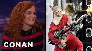 Riley Keough Is Married To The Doof Warrior From Mad Max  CONAN on TBS