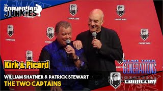 William Shatner  Sir Patrick Stewart  Montreal ComicCon  Full Panel