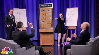 Pictionary with Lena Dunham and JK Simmons