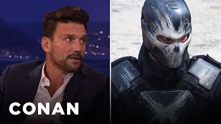 Frank Grillo Really Punched Chris Evans In Captain America  CONAN on TBS