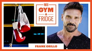 Frank Grillo Shows His Home Gym  Fridge and MarvelStrong Core   Gym  Fridge  Mens Health