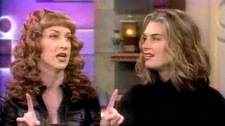 Brooke Shields Kathy Griffin  The Cast Of Suddenly Susan On The Donny  Marie Osmond Talk Show