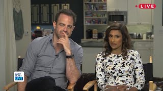 I FEEL BAD Interview With Sarayu Blue and Paul Adelstein