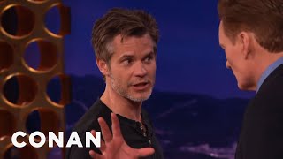 Timothy Olyphants Masterclass On Stage Vs Screen Acting  CONAN on TBS