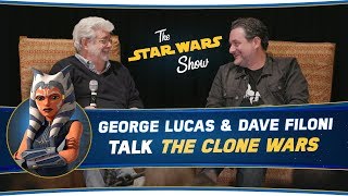 George Lucas and Dave Filoni Talk The Clone Wars Plus Anthony Daniels Stops By