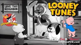 LOONEY TUNES Looney Toons PORKY PIG  Porkys Bear Facts 1941 Remastered HD 1080p