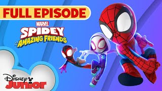 Spidey To the Power of Three  Marvels Spidey and His Amazing Friends  Full Episode Disney Junior