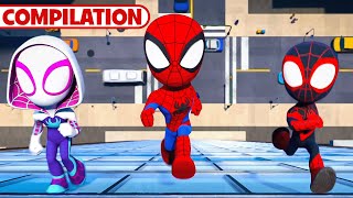 Marvels Spidey and his Amazing Friends S1 Full Episodes  90 Minute Compilation  disneyjunior