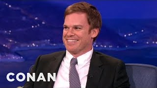 Michael C Hall Was Impressed By Daniel Radcliffes Wizard Powers  CONAN on TBS
