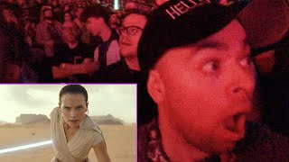 EPISODE 9 TRAILER REACTION LIVE AT STAR WARS CELEBRATION IAN MCDIARMID COMES ON STAGE