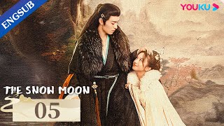 The Snow Moon EP05  Fox Demon King Falls in Love with Demon Hunter Girl  Li JiaqiZuo Ye  YOUKU