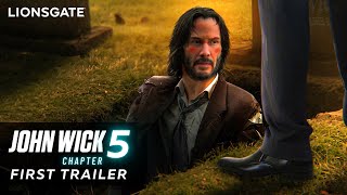 John Wick Chapter 5  First Trailer 2024 Keanu Reeves  Ana de Armas Ballerina Movie  Lionsgate