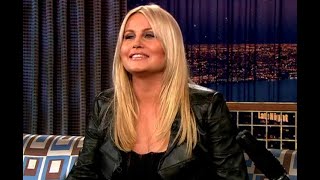 Jennifer Coolidge Worked At A Restaurant With Sandra Bullock  Late Night With Conan OBrien