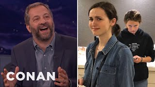 Judd Apatow My Daughters Think Im A Hollywood Dick  CONAN on TBS
