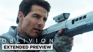 Oblivion  Tom Cruise Gets Attacked by a Drone