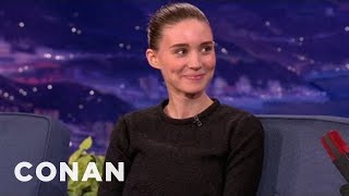 Rooney Mara Wore A Merkin In The Girl With The Dragon Tattoo  CONAN on TBS