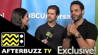 Daniel Sunjata  Aaron Tveit Interview  NBC Universals Summer Press Tour  AfterBuzz TV