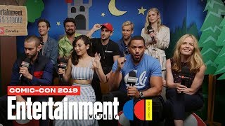 The Boys Stars Karl Urban Jack Quaid  More Join Us LIVE  SDCC 2019  Entertainment Weekly