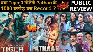  Tiger 3  Pathaan  record  Will Salman Khan break Shahrukh khan record  Public Review