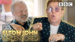 Elton John stuns Graham with juicy details on his fiercest rivalries  Elton John Uncensored  BBC