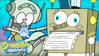 If SpongeBob  Squidward Were Robots   Welcome to Binary Bottom  SpongeBob