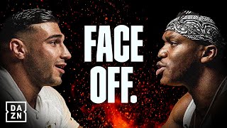 KSI vs Tommy Fury Face Off
