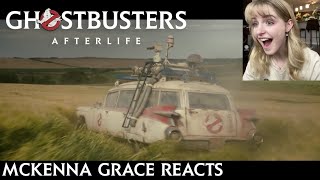 GHOSTBUSTERS AFTERLIFE  Mckenna Grace Reacts to the Trailer