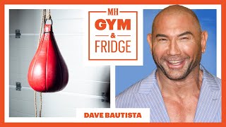 Dave Bautista Shows Off His Home Gym And Fridge  Gym  Fridge  Mens Health