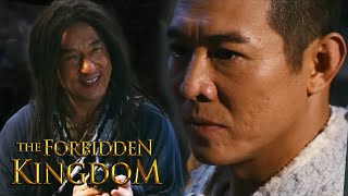 The Drunken Immortal vs The Silent Monk Jackie Chan vs Jet Li  The Forbidden Kingdom 2008