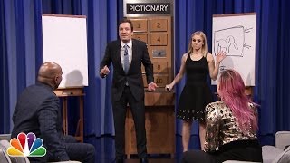 Pictionary with Kristen Bell Steve Harvey and Demi Lovato  Part 1