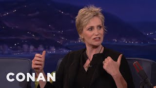 Jane Lynch Doesnt Particularly Like People  CONAN on TBS
