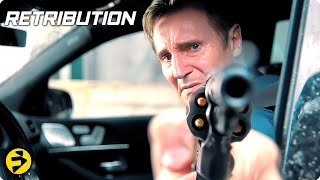 RETRIBUTION 2023 2 New Clips  Liam Neeson Action Thriller Movie