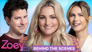 Zoey 101 Cast Reunites BEHIND THE SCENES on NEW Zoey 102 Movie 