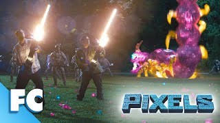 Pixels  Centipede Attack Clip  Action Comedy SciFi Fantasy  Adam Sandler Kevin James  FC
