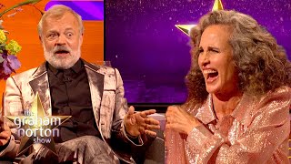 Andie MacDowell Gets Away With Using The Only Swear Word NoOne Else Can  The Graham Norton Show