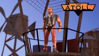 THE ATOLL  Waterworld Atoll Enforcer Action Figure Review RD Call Toy
