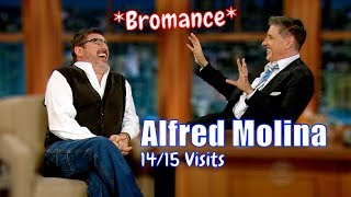 Alfred Molina  Awesome Bromance  1415 Visits In Chronological Order