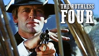 The Ruthless Four  WESTERN  HD  Full Length  Klaus Kinski  Spaghetti Western  Full Movie