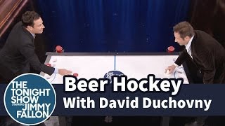 Beer Hockey with David Duchovny
