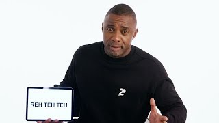 Idris Elba Teaches You British Slang  Vanity Fair