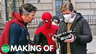 SPIDERMAN NO WAY HOME 2021  Behind the Scenes  Bloopers of Tom Holland Marvel Movie